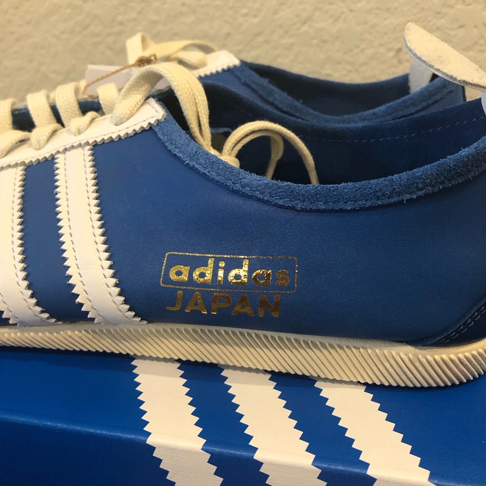 New Adidas Originals  Country Japan Sneakers JS37743 Blue Mens Shoes Multi Sizes - Picture 4 of 8